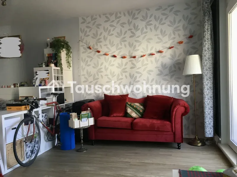 Tauschwohnung: 1-Zimmer mit großem Balkon gegen größere Wohnung — photo 1